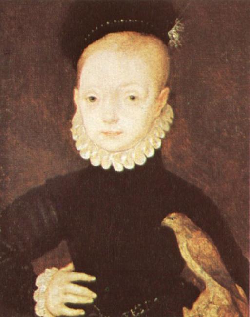 unknow artist Child protrait of Mary-s son